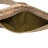Ferragamo Gancini Canvas Double Pocket Belt Bag Secondhand