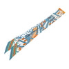 Hermès Les Nouveaux Amoureux de Paris Silk Twilly Scarf Secondhand