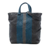 Bottega Veneta Tricolor Nappa Intrecciato Convertible Tote Secondhand
