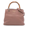 Secondhand Gucci Small Calfskin Bamboo Shopper Satchel