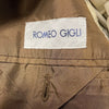 Romeo Gigli Brown-Green Wool Fitted Blazer - '90s Second hand