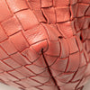 Secondhand Bottega Veneta Leather Intrecciato Flap Satchel