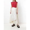 Comme des Garçons Ivory Cotton Bulky Skirt - 2000s Second hand