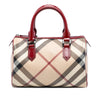 Burberry Supernova Check Canvas Chester Boston Bag Secondhand