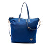 Prada Tessuto Zip Top Convertible Tote Secondhand