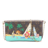 Louis Vuitton Christmas Animation Sailing Monogram Pochette Felicie Chain Wallet Secondhand