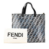 Fendi Joshua Vides Zucca Coated Canvas Cloudy Shopper Satchel Secondhand