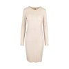 Secondhand Jil Sander Beige Longsleeve Pocket Dress 