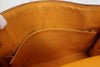 Secondhand Hermes Kelly Handbag Yellow Courchevel with Gold Hardware