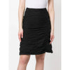 Romeo Gigli Black Cotton Skirt - '00s Second hand