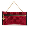 Gucci GG Velvet Rajah Pouch Secondhand