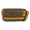 Christian Dior Vintage Rasta Crossbody Bag Diorissimo Canvas