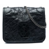 Saint Laurent Crinkled Calfskin Niki Wallet on Chain Secondhand