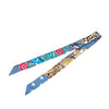 Hermès Jungle Love Love Doll Silk Twilly Scarf Secondhand