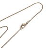 Chanel CC Gold Plated Camellia Pendant Necklace Secondhand