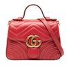 Secondhand Gucci Mini GG Marmont Matelasse Leather Top Handle Bag