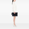 Chanel Large Quilted Lambskin Double Stitch Tassel O Case Clutch Secondhand