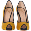 Giuseppe Zanotti Yellow and Black Pumps - 2000s Second hand