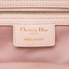 Secondhand Dior Medium Lambskin Cannage Soft Zipped Lady Dior Shopping Tote