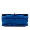 Chanel Medium CC Quilted Suede Whipstitch Single Flap Secondhand
