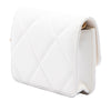 Chanel Quilted Lambskin 19 Flap Coin Purse With Chain Secondhand