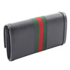 Gucci Leather Web Ophidia Long Wallet Secondhand