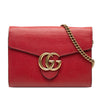 Secondhand Gucci GG Marmont Leather Wallet on Chain