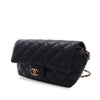 Chanel CC Quilted Caviar Sunglasses Case with Chain Secondhand