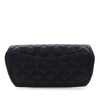 Chanel CC Quilted Caviar Sunglasses Case with Chain Secondhand