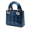 Dior Mini Metallic Calfskin Cannage Lady Dior Secondhand