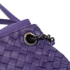 Bottega Veneta Nappa Intrecciato Triple Zip Shoulder Bag Secondhand
