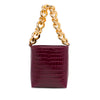 Tom Ford Mini Croc-Embossed Chain Bucket Bag Secondhand