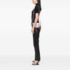 Christian Louboutin Small Croc Embossed Trimmed Crystal Embellished Leather Loubi54 Giddy Crossbody Secondhand