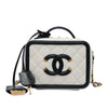 Chanel Small Caviar CC Filigree Vanity Case Secondhand