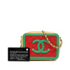 Chanel Mini Tricolor Caviar CC Filigree Vanity Case Secondhand