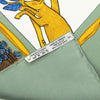 Secondhand Hermès Animal Alphabet Silk Scarf 90