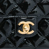 Secondhand Chanel Mini Square Quilted Patent Single Flap