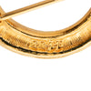 Secondhand Chanel Gold Plated Rue Cambon Tag Brooch