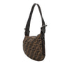 Fendi Zucca Canvas Oyster Hobo Secondhand