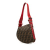 Fendi Zucca Canvas Oyster Hobo Secondhand