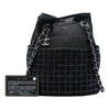 Chanel CC Mesh and Perforated Calfskin Bucket Bag Secondhand