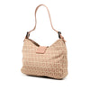 Fendi Zucchino Canvas Shoulder Bag Secondhand