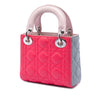 Dior Mini Tricolor Lambskin Cannage Lady Dior Secondhand