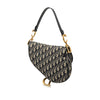 Dior Oblique Canvas Saddle Bag Secondhand