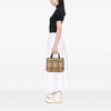 Burberry House Check Coated Canvas Tote Secondhand