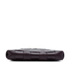 Bottega Veneta Lambskin Maxi Intrecciato The Snap Clutch Secondhand