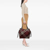 Burberry Supernova Check Nylon Buckleigh Tote Secondhand