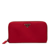 Prada Tessuto Zip Around Wallet Secondhand