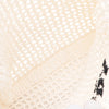 Prada Raffia Effect Crochet Logo Embroidered Tote Secondhand
