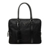 Prada Saffiano Trimmed Tessuto Business Bag Secondhand